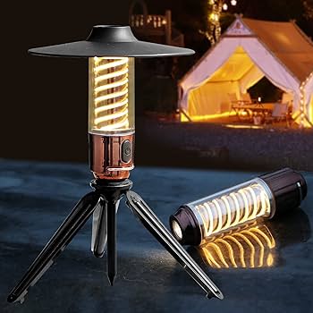 Amazon.co.jp: SHWKMOPPE 充電式キャンプランタン LEDテント